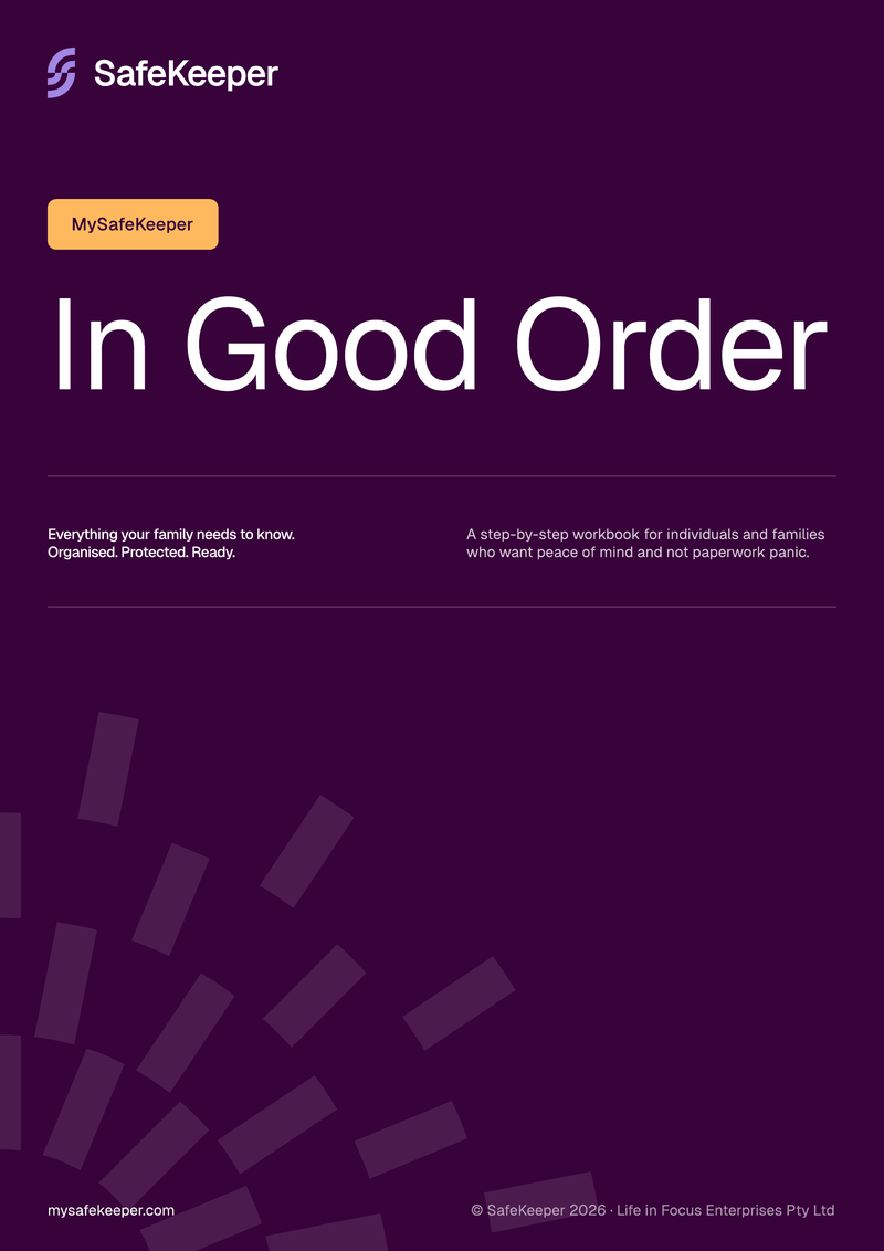 In Good Order front cover